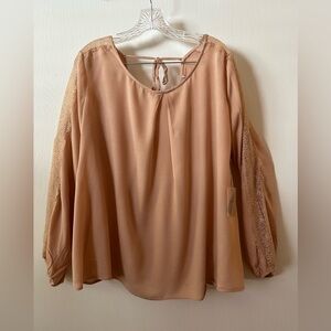 Bohemian Forever21 Tan Women's Top